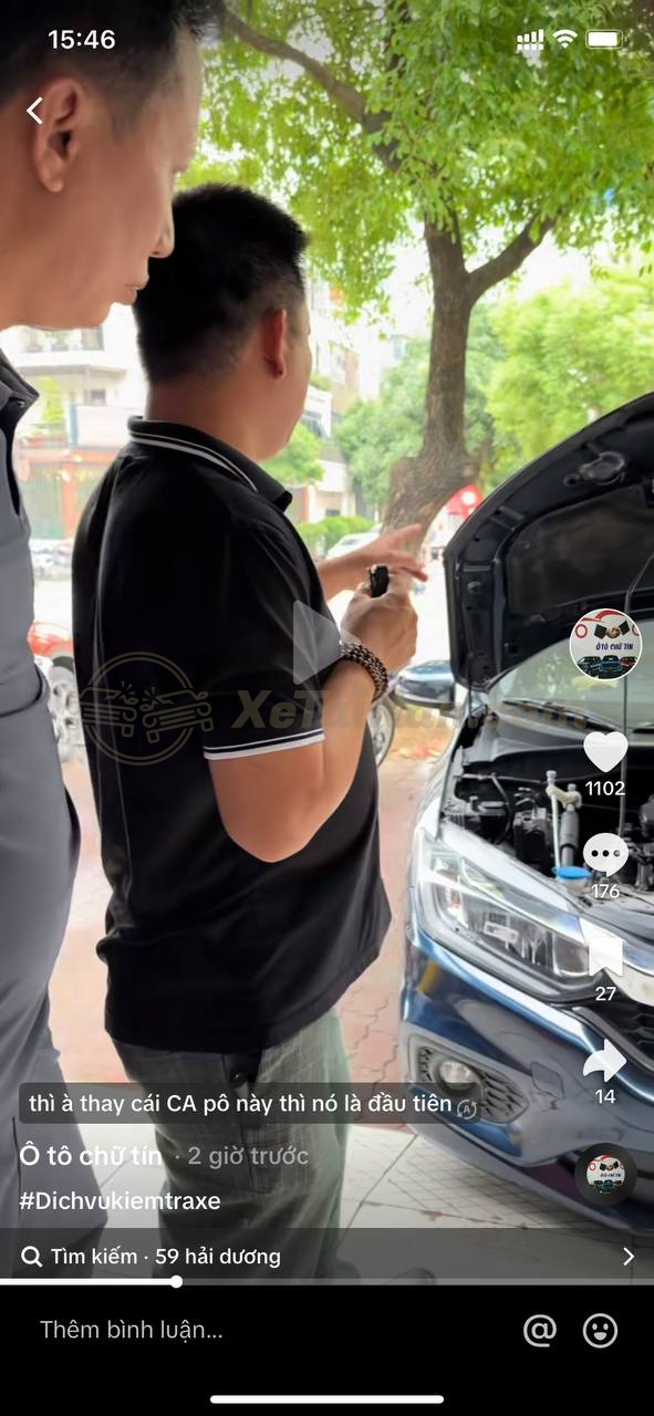 Ô tô Chữ Tín kiểm tra xe City Top 2020